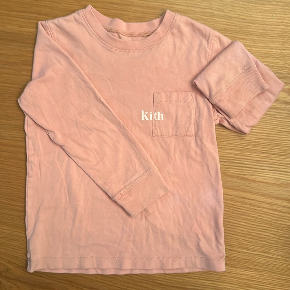 Kith kids long sleeve shirt